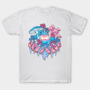 Transgender Frog Fungi Handful T-Shirt